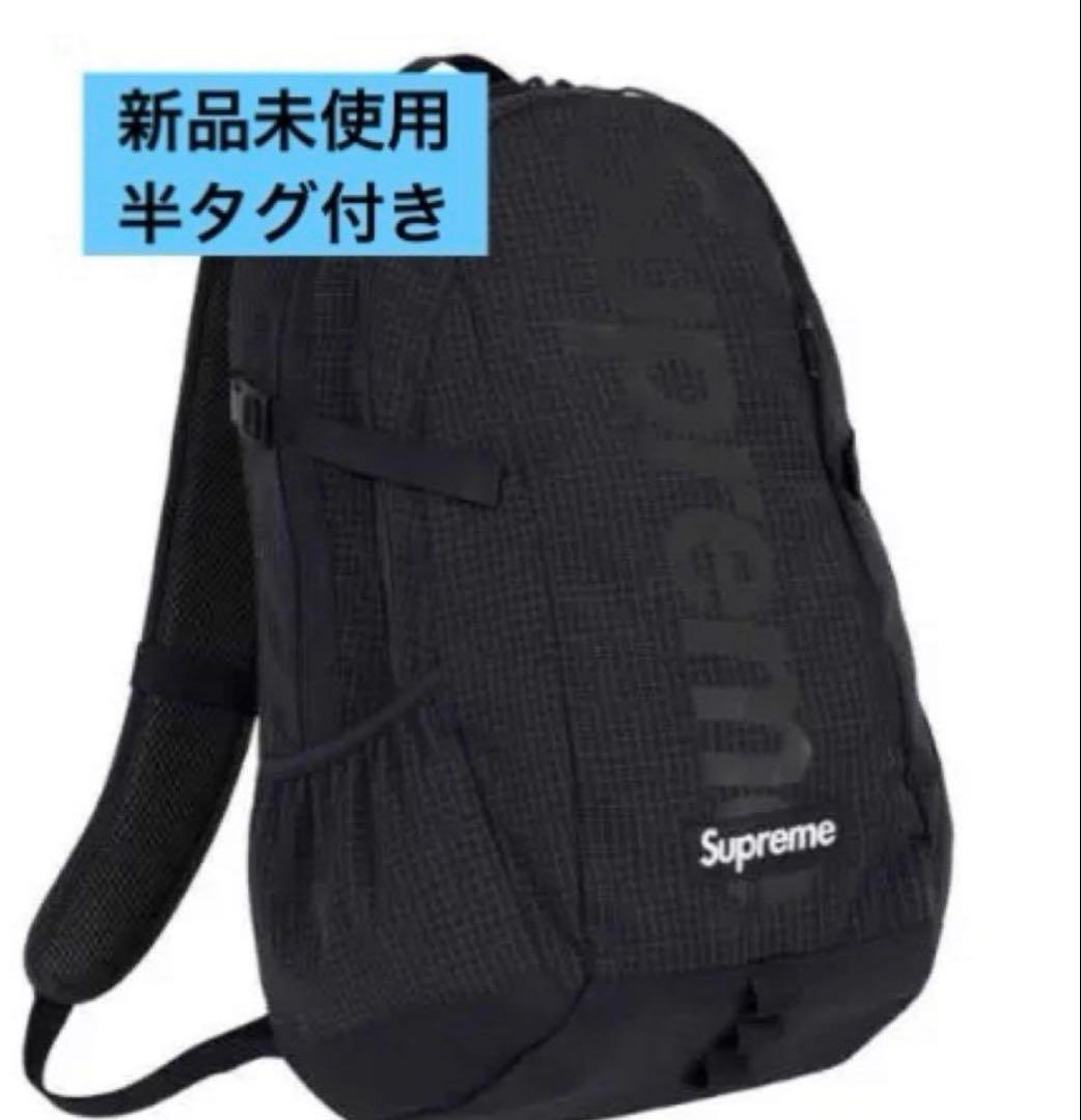 新品未使用 24SS supreme BACKPACK BLACK 黒