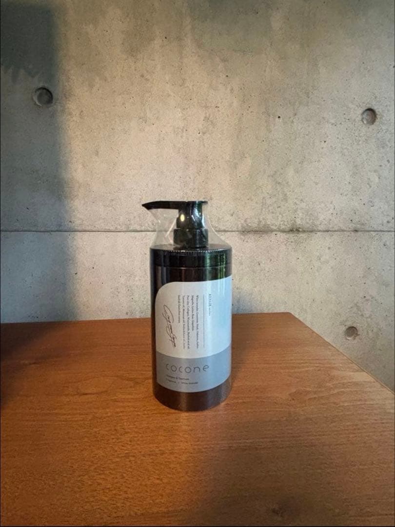 【新品】cocone ココネクレイクリームシャンプーボトル　詰替　ヘアマスク