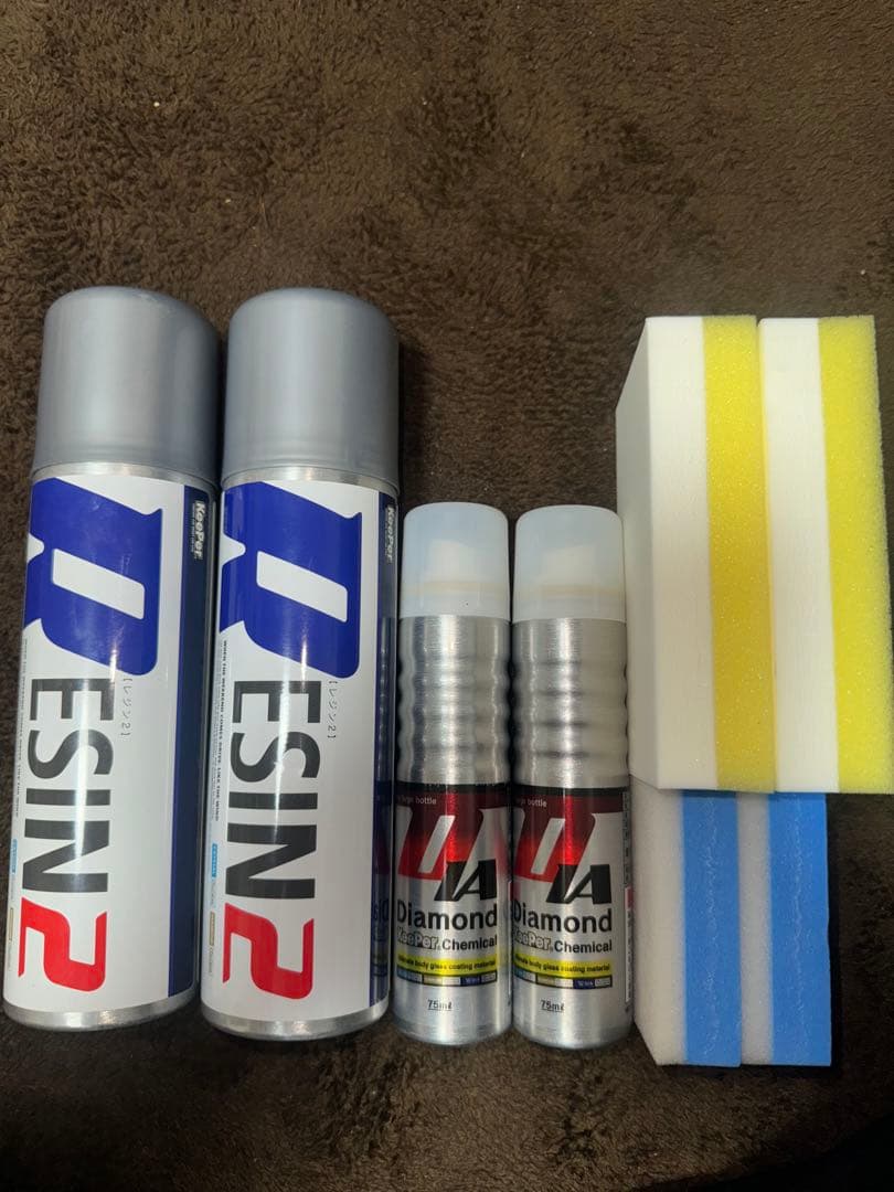 【新品・未使用】keeperレジン2 ダイヤモンドケミカルセット専用スポンジ付