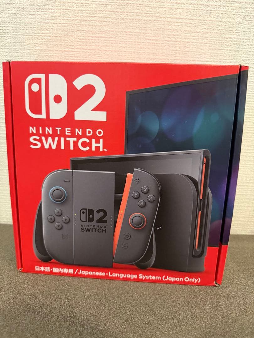 【即日発送】新品未開封Nintendo Switch2本体 日本語 •国内専用