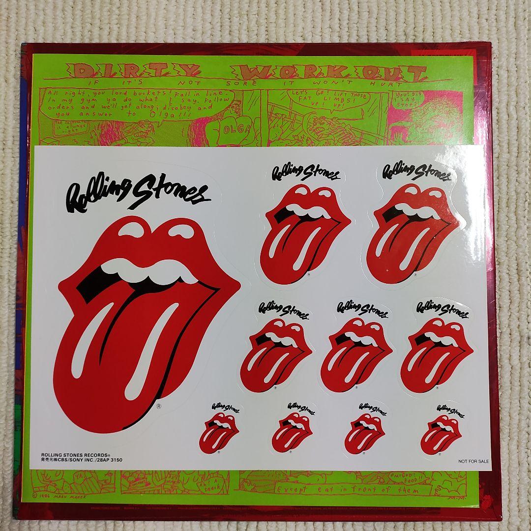 【激レア!!ポスター付き完品ＬＰ】ローリング・ストーンズ／ダーティ・ワーク