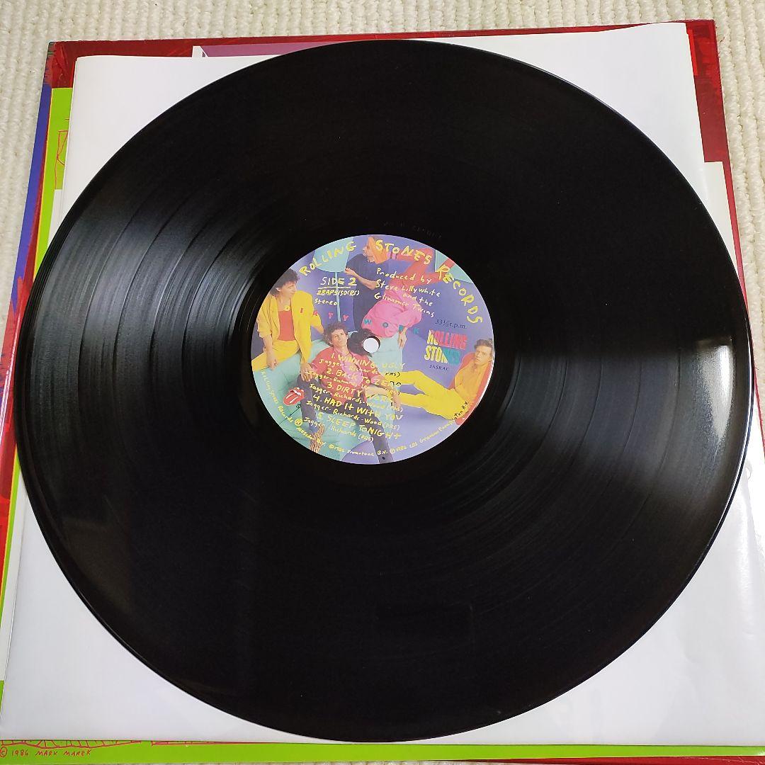 【激レア!!ポスター付き完品ＬＰ】ローリング・ストーンズ／ダーティ・ワーク