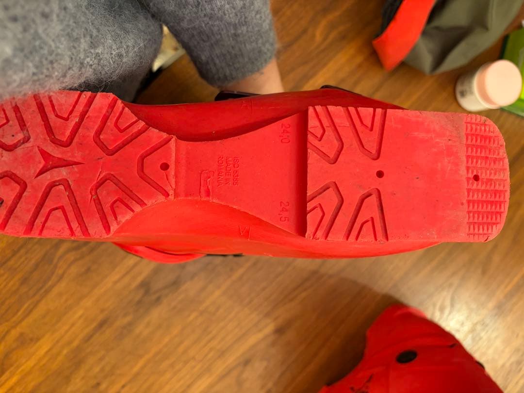 ATOMIC MIMIC GOLD レッド スキー用ブーツCS110 24.5