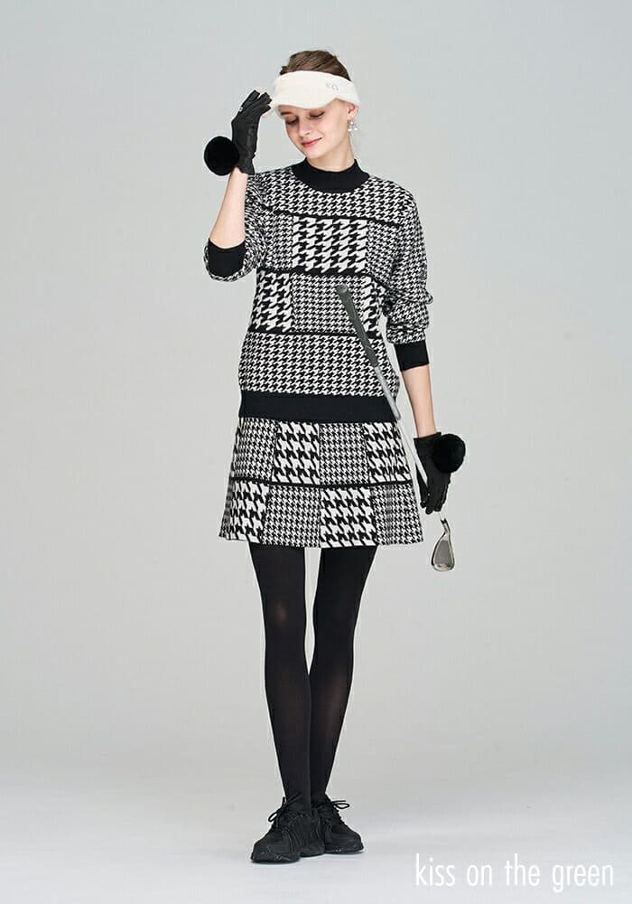 新品セーター・スカートセットアップ Mサイズkiss on the green