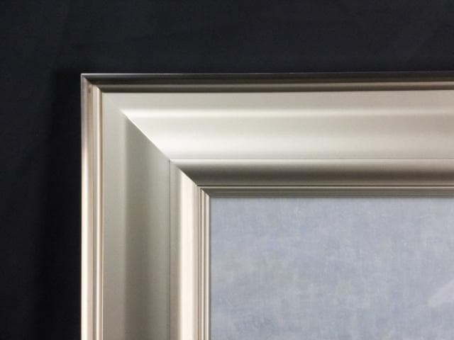 扇 敏之　落款印譜　共シール『富士展望』日本画　岩絵具彩色 10号 0801D