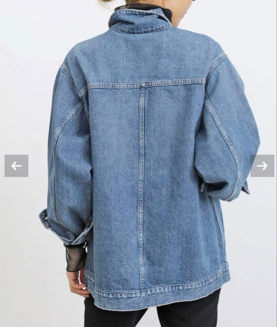 タグあり　美品　RED CARD ビッグデニムジャケット　AUGUSTA