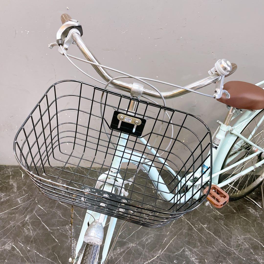 【948】《関西 引き取り 》 一般車 ママチャリ minette ミント色