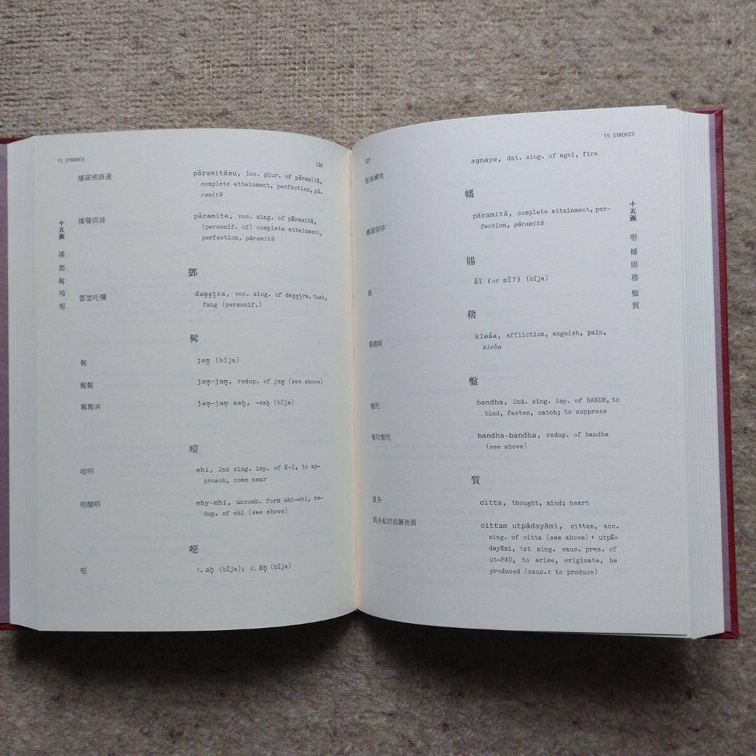 漢梵・梵漢 ダラニ用語用句辞典