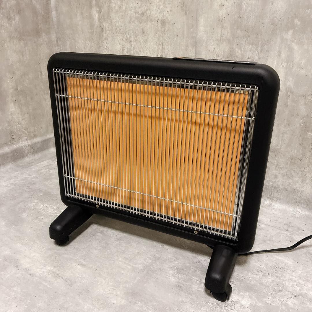サンルミエ 遠赤外線暖房器 E800L-TM 黒 ブラック タイマー 800W