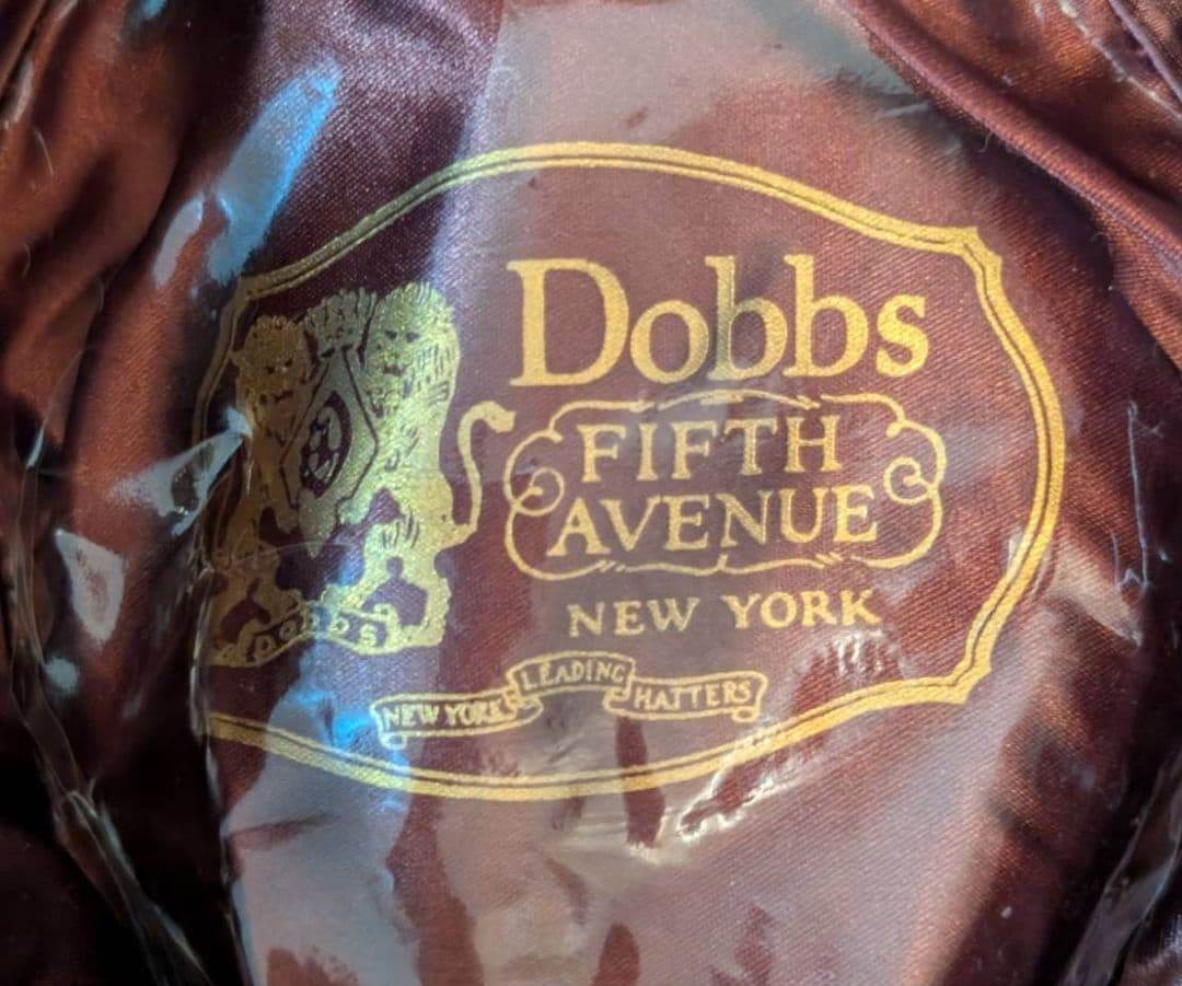 【1960s】DOBBS フィフティーンホンブルグハット