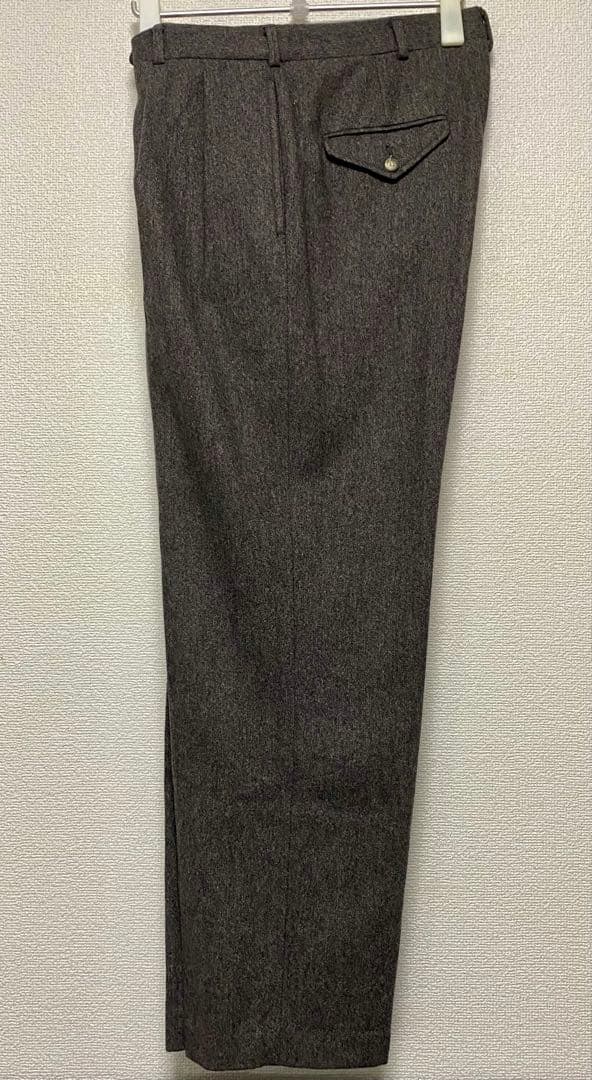 Hub　90s ランズエンド　ツータック　ウールスラックス　アメリカ製