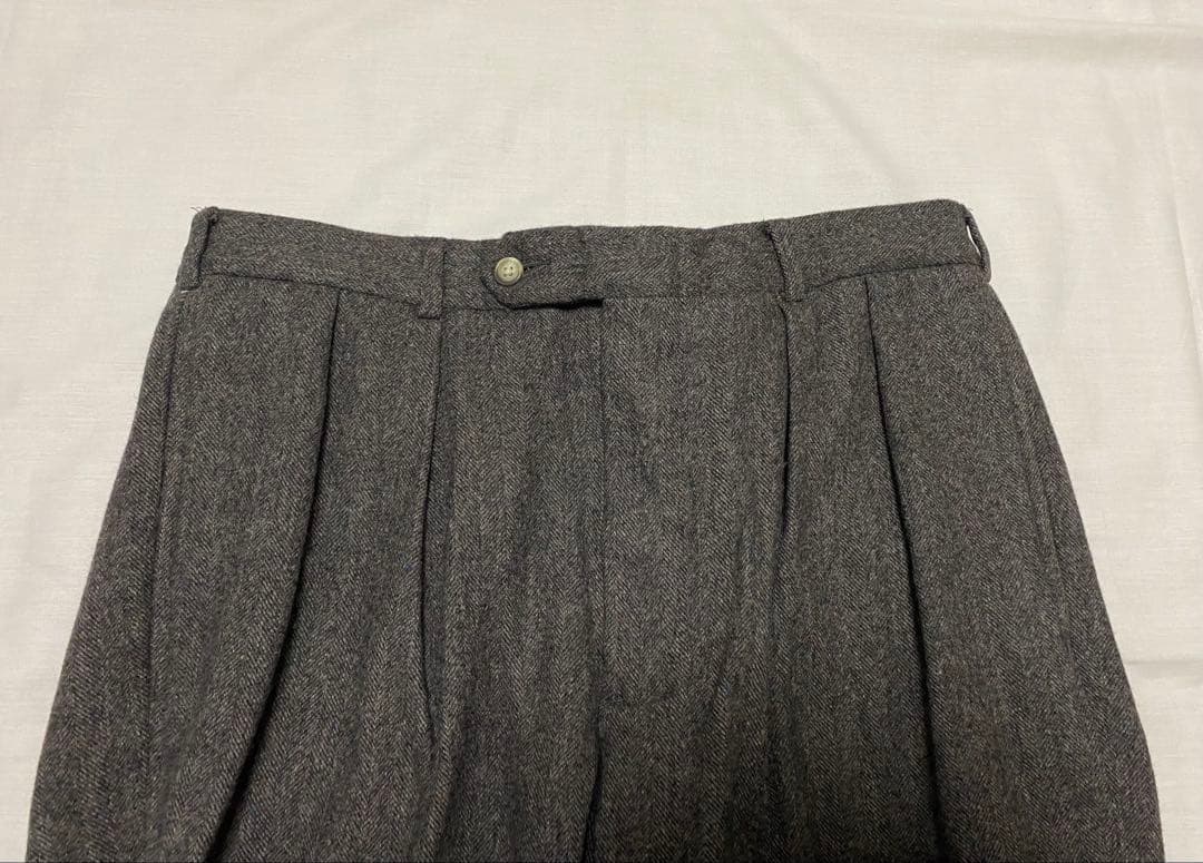 Hub　90s ランズエンド　ツータック　ウールスラックス　アメリカ製