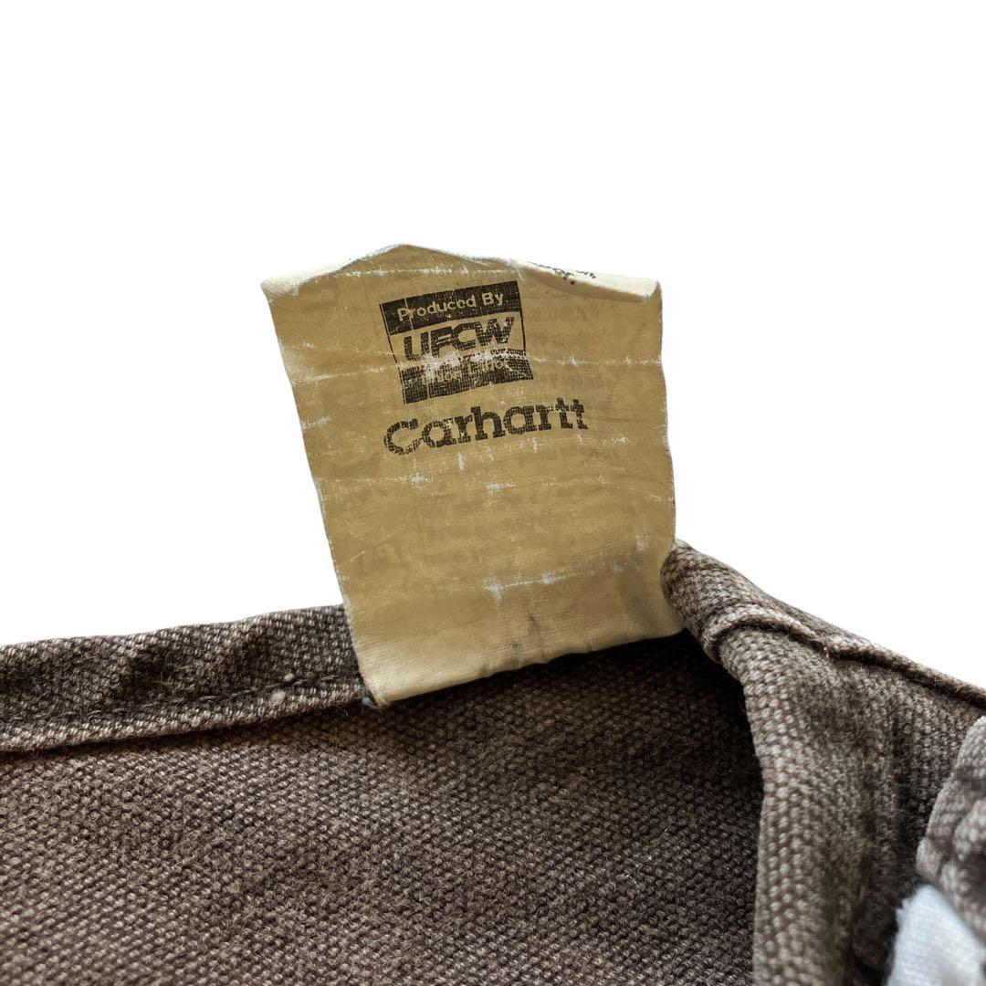 USA製90s carhartt ダブルニーオーバーオール XXLサイズ相当