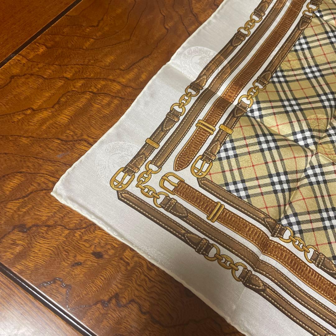 H*a様 Burberrys シルクコットンハンカチ 4色セット