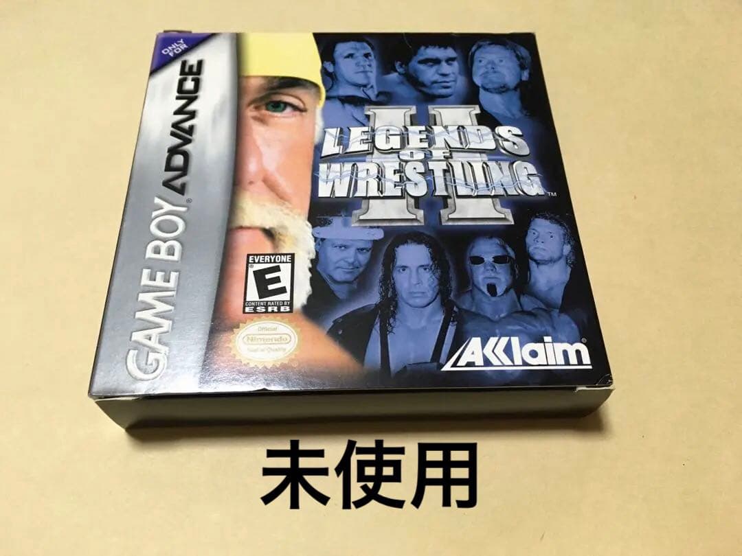 新品未使用　海外版　アドバンス　LEGENDS OF WRESTLING Ⅱ
