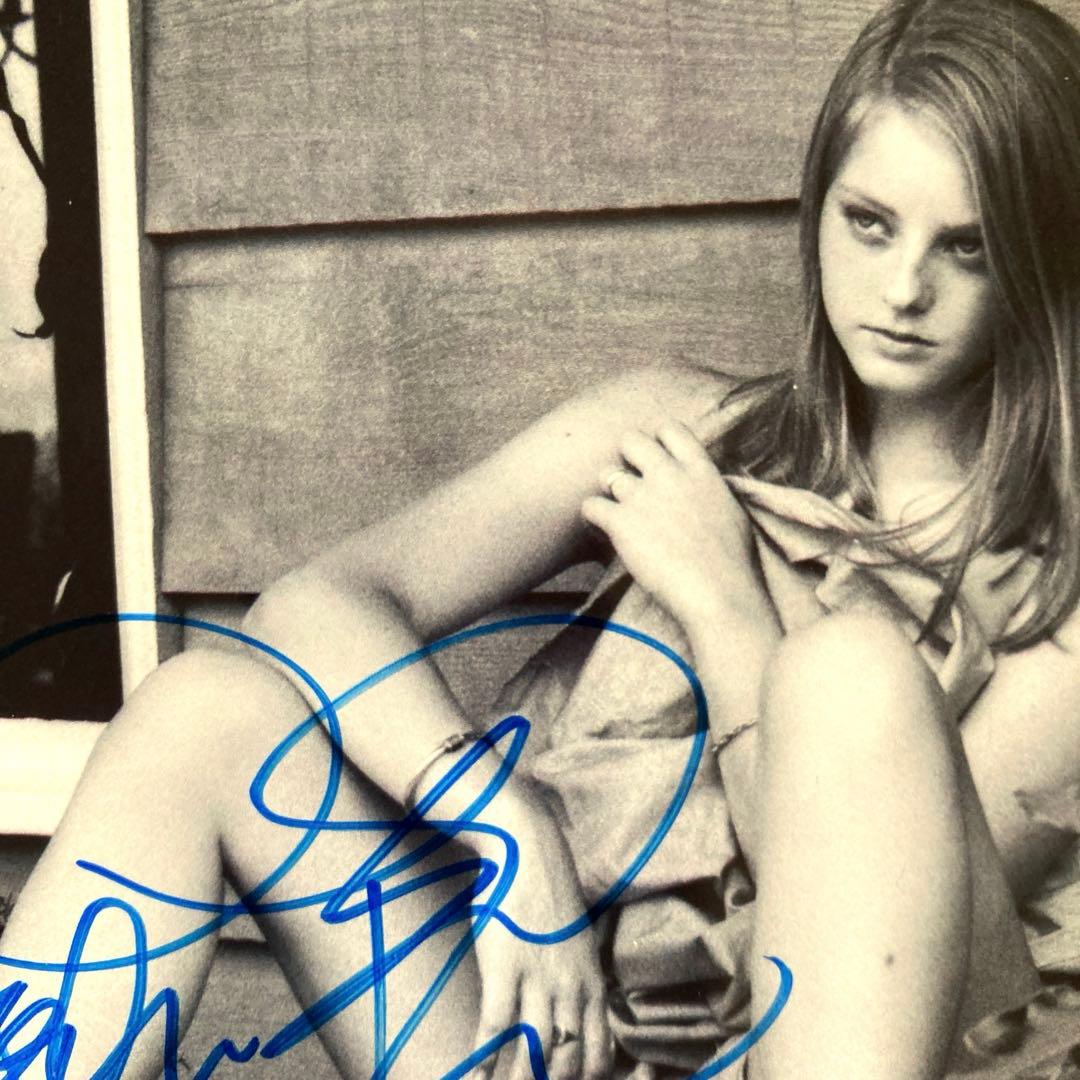 ジョディ・フォスター直筆サイン入り2Lサイズ写真…