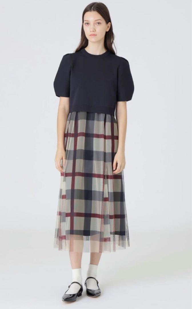 ブルーレーベルクレストブリッジ美人百花 コラボチュールドレス 38