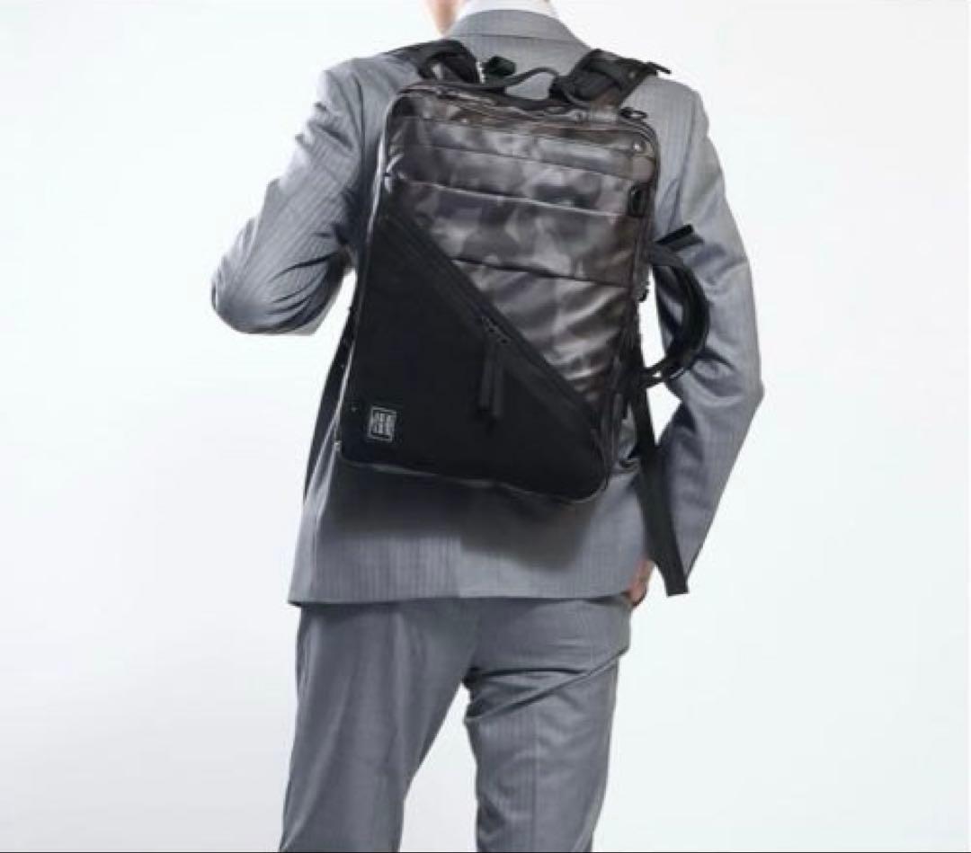 新品 未使用ハーヴェストレーベル製NIGHTHAWK米国製ビジネスバッグリュック