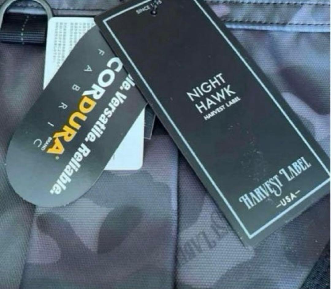 新品 未使用ハーヴェストレーベル製NIGHTHAWK米国製ビジネスバッグリュック