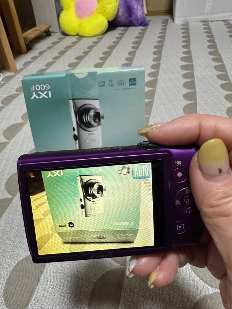 Canon IXY 600 F パープル