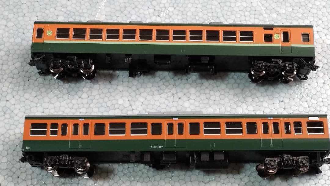 【ジャンク】113系中間付随車 4両 (サロ110/サロ113/サハ111)