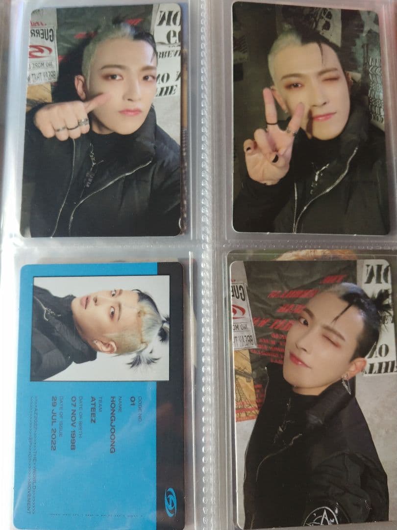ATEEZ ホンジュン トレカセット
