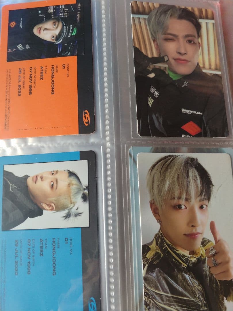 ATEEZ ホンジュン トレカセット