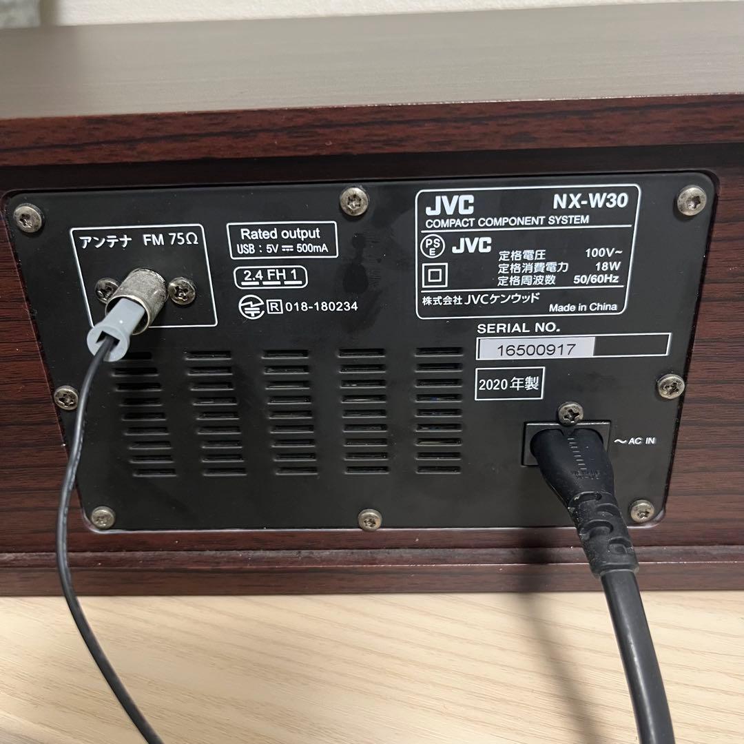 コンポ JVC NX-W30 コンパクトコンポーネントシステム