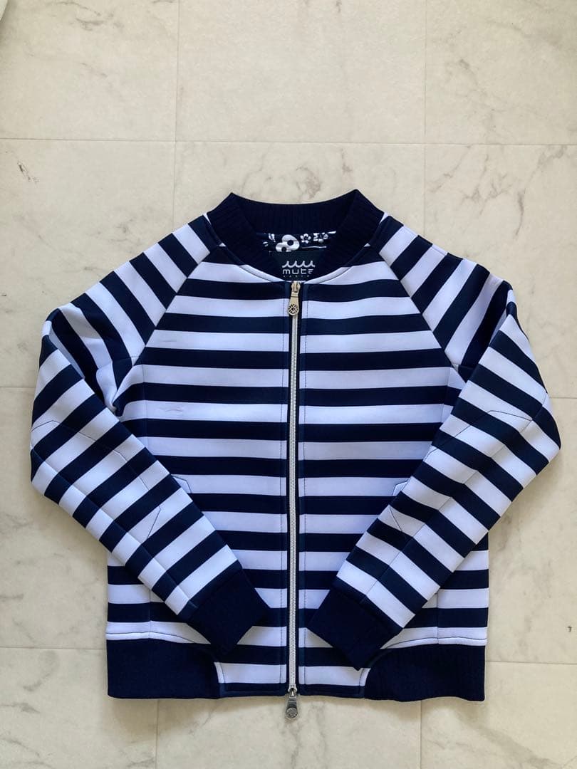 muta レディースジャケット Fサイズ ネイビー