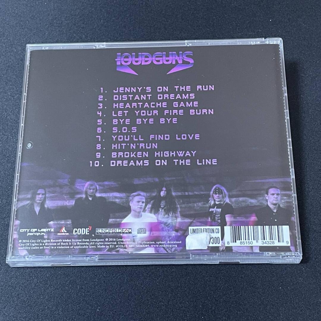 300枚限定◆メロハー,AOR◆LOUDGUNS/BROKEN HIGHWAY