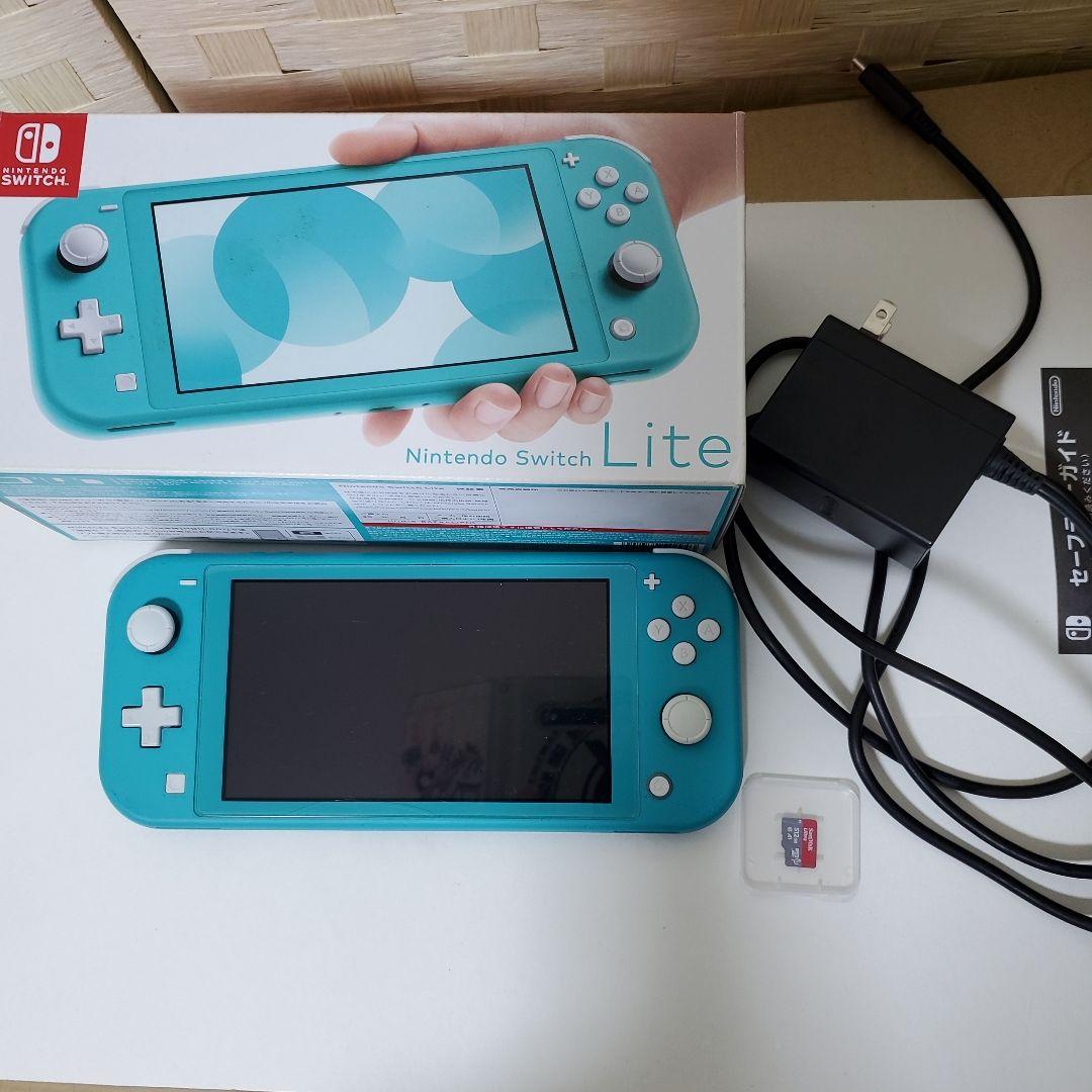 Nintendo Switch Lite ターコイズ メモリーカードおまけ
