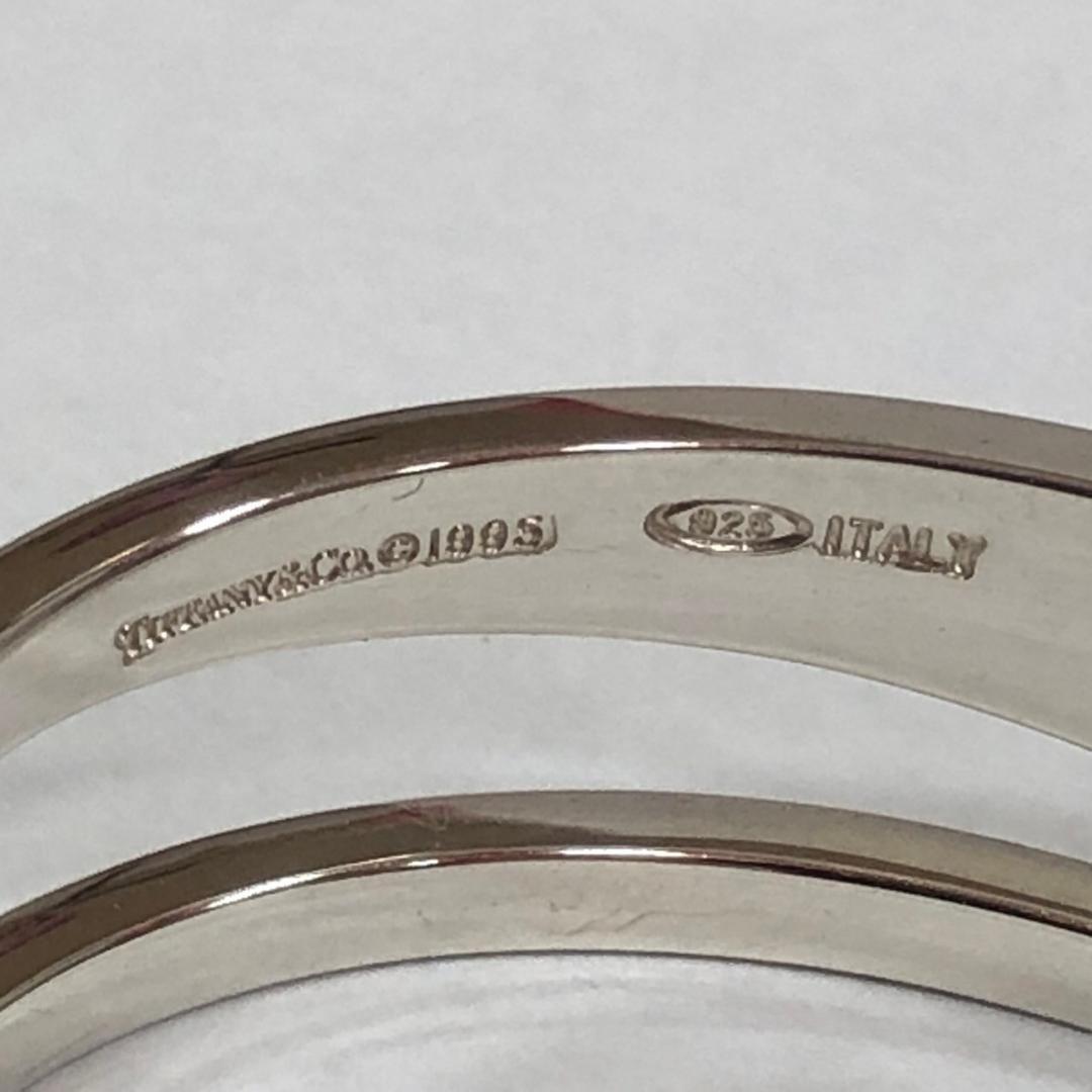 ■TIFFANY&CO.　ダイアゴナル　バングル　925