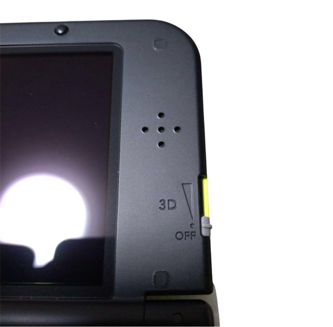 【動作品】Newニンテンドー3DS LL ライ ムxブラック本体