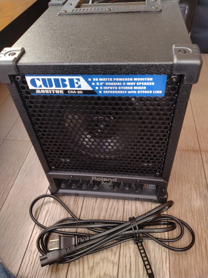中古良品　Roland CUBE MONITOR CM-30 取説有り