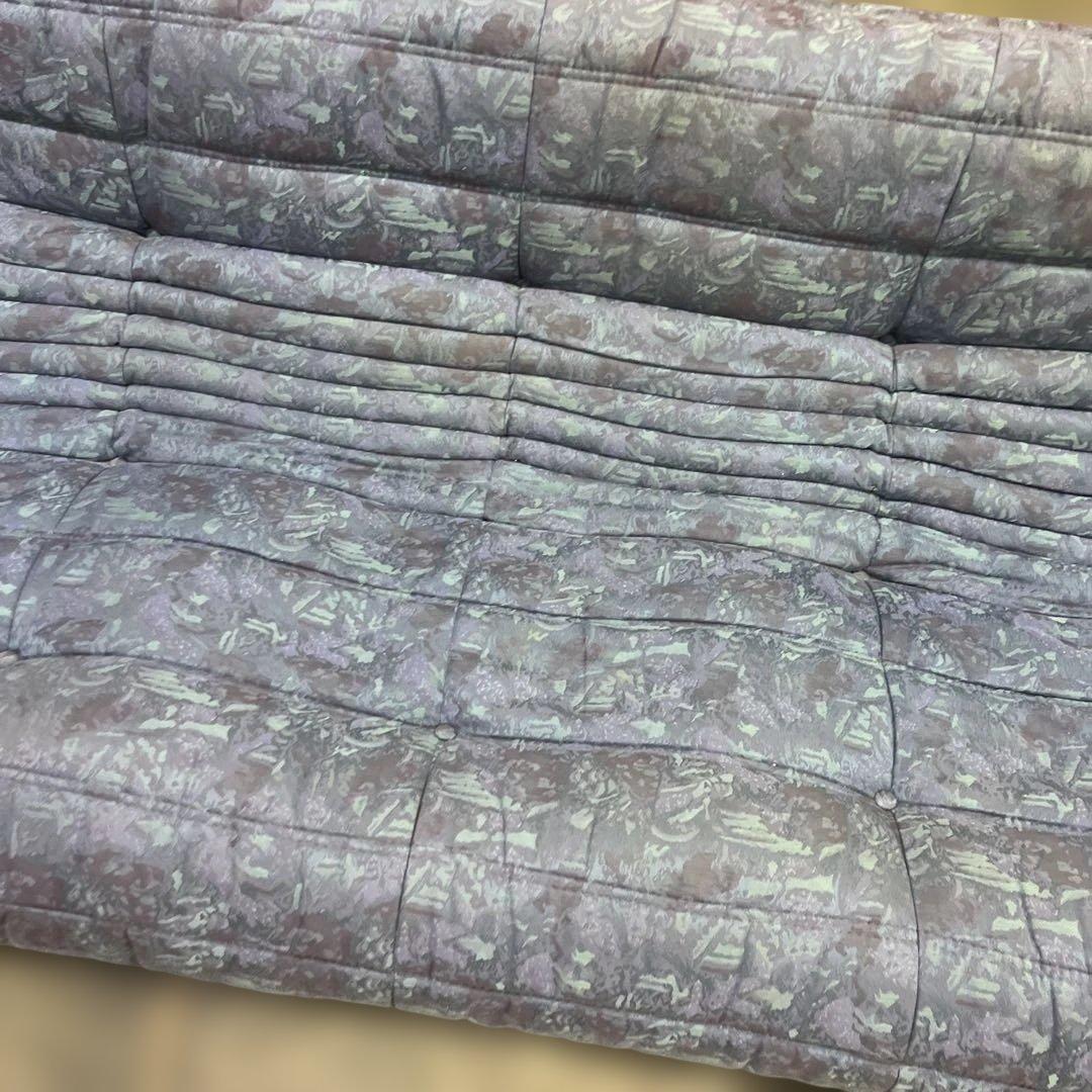 【ligne roset 】リーンロゼトーゴ◇総柄◆3人掛け◇訳あり