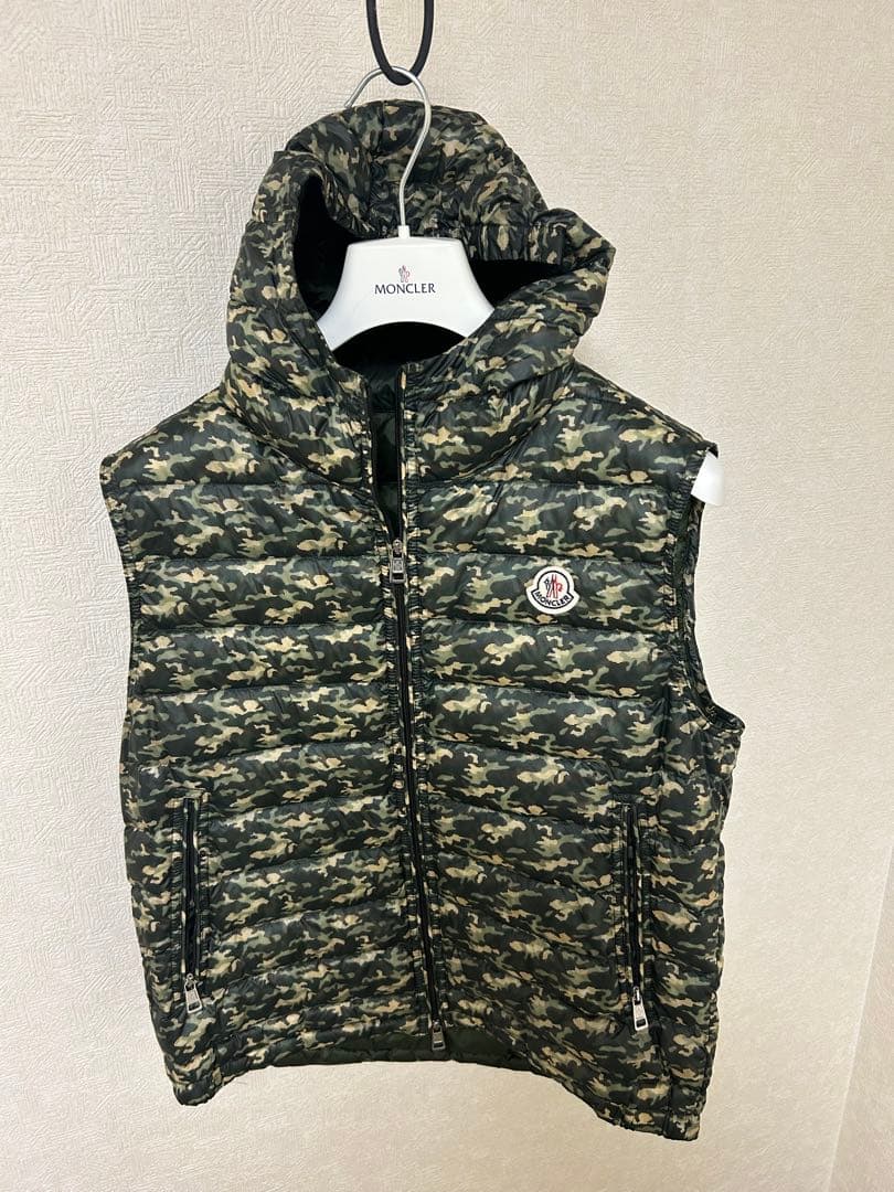 sistersパパMONCLER PATRICKダウンベスト確実正規品
