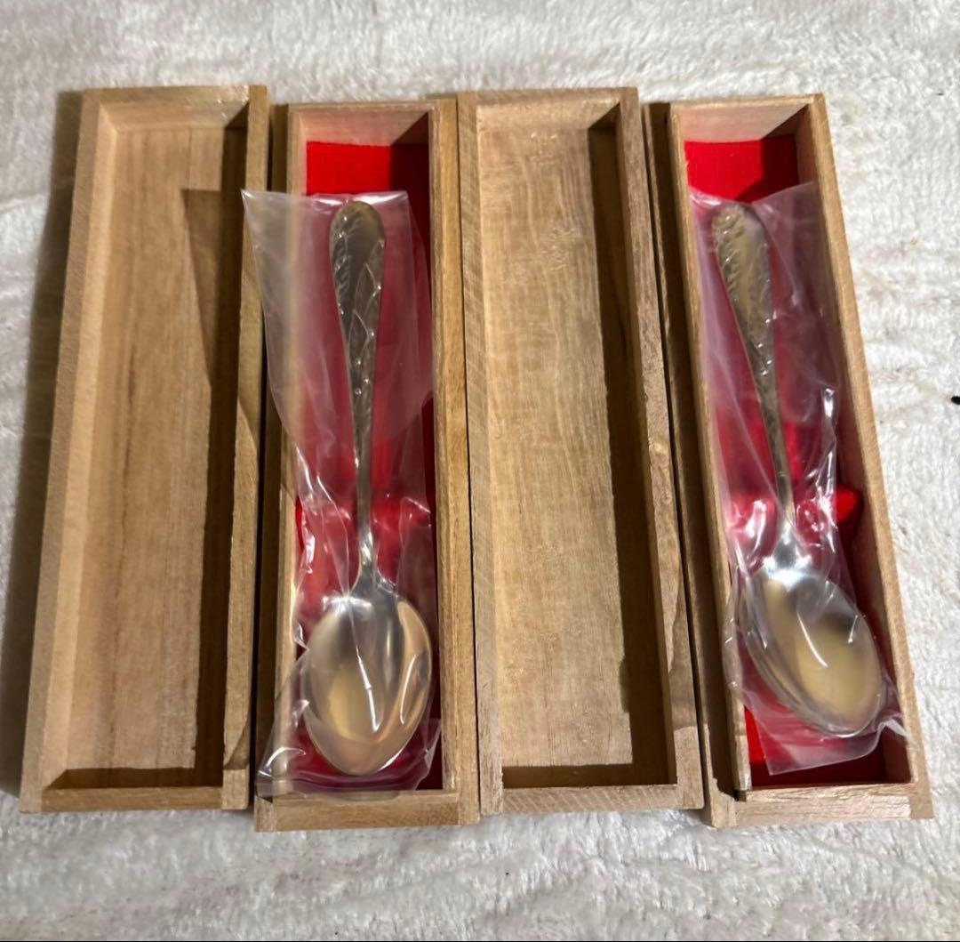 スターリングシルバー スプーン 2本セット950刻印あり