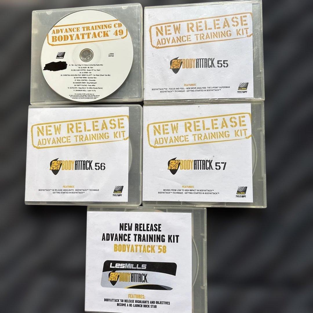 レズミルズ　ボディアタック　CD、DVD