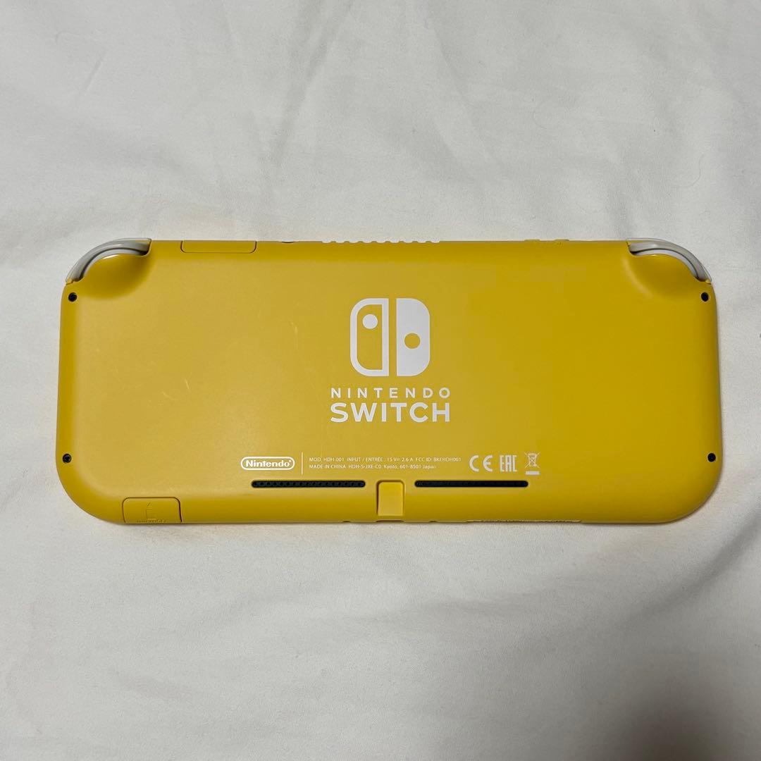 【任天堂】Nintendo Switch Lite 本体 イエロー ケース付き