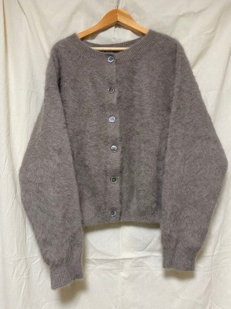 omekasi ファーカシミヤ2wayカーディガン