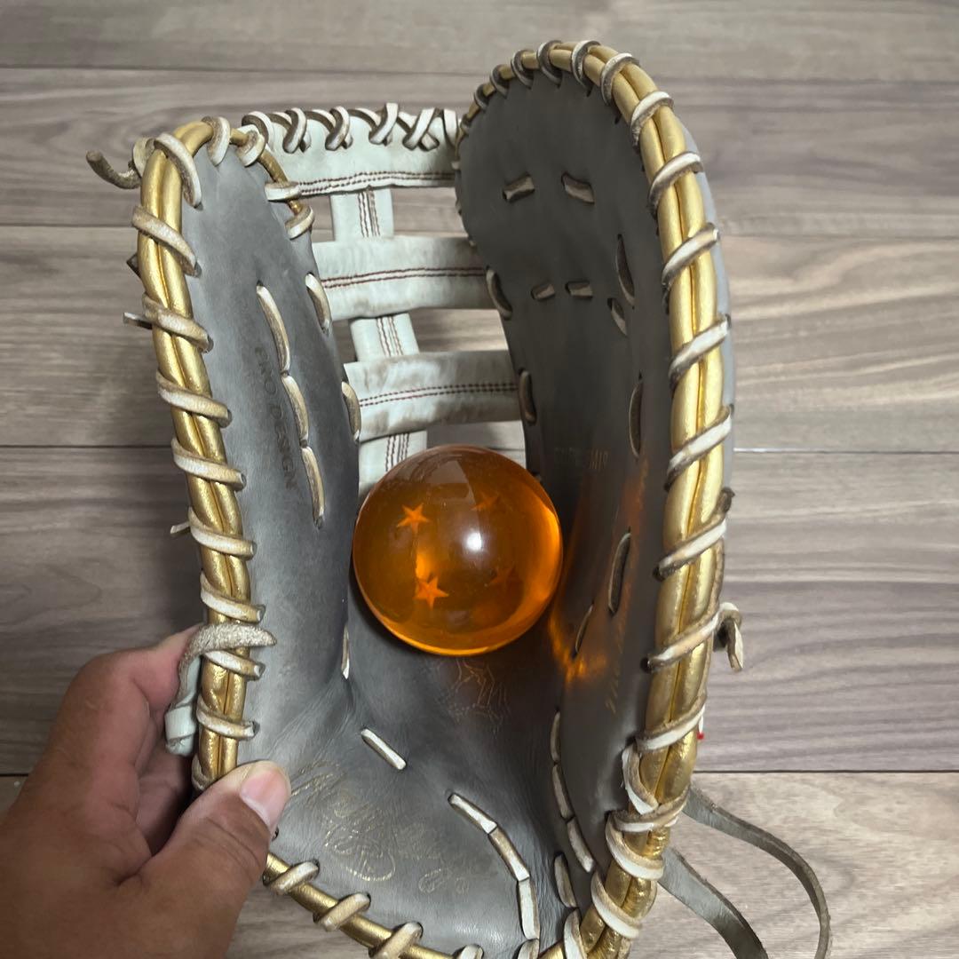 A*ス様 軟式ファーストミット Rawlings Gold Glove グレー/