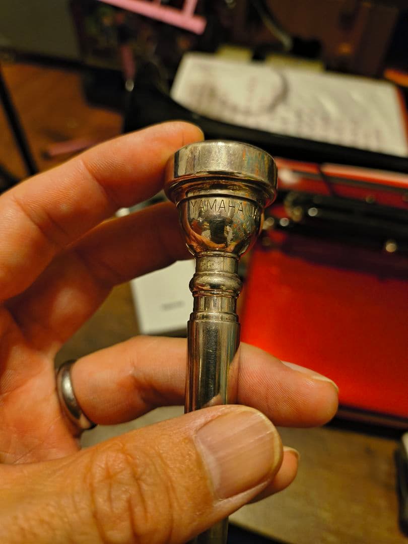 値下げ《美品》soleil トランペット マウスピース【YAMAHA付き】