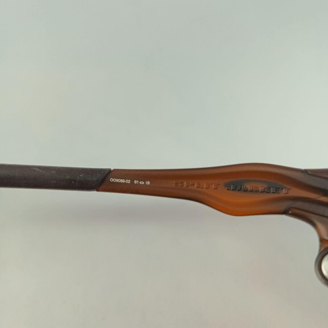 偏光　OAKLEYオークリー SPILT JACKET 希少ブラウン