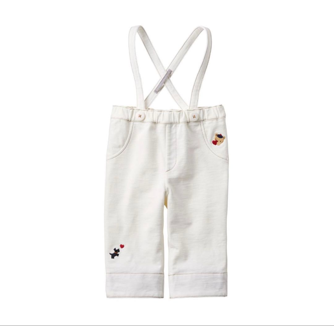 新品タグ付き　ファミリア　9分丈パンツ（たすき付き）