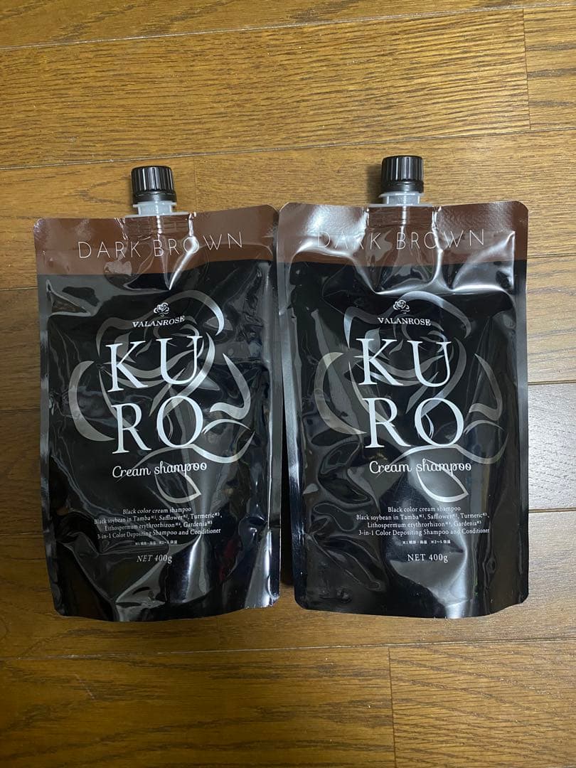 VALANROSE KURO ナチュラルブラック クリームシャンプー 400g