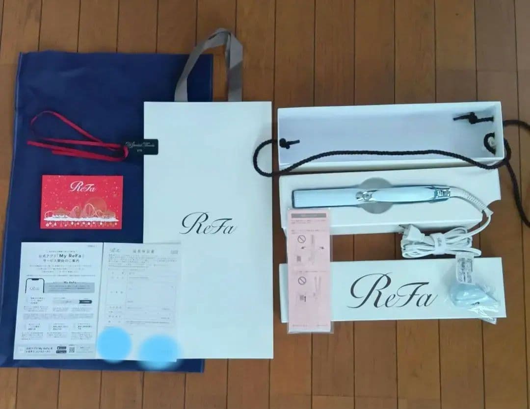 【新品・未使用】ReFa ストレートアイロン プロ （ホワイト）