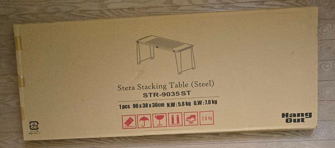 新品ハングアウト、スタッキングテーブル、フィールドラック、ログキャリースタンド