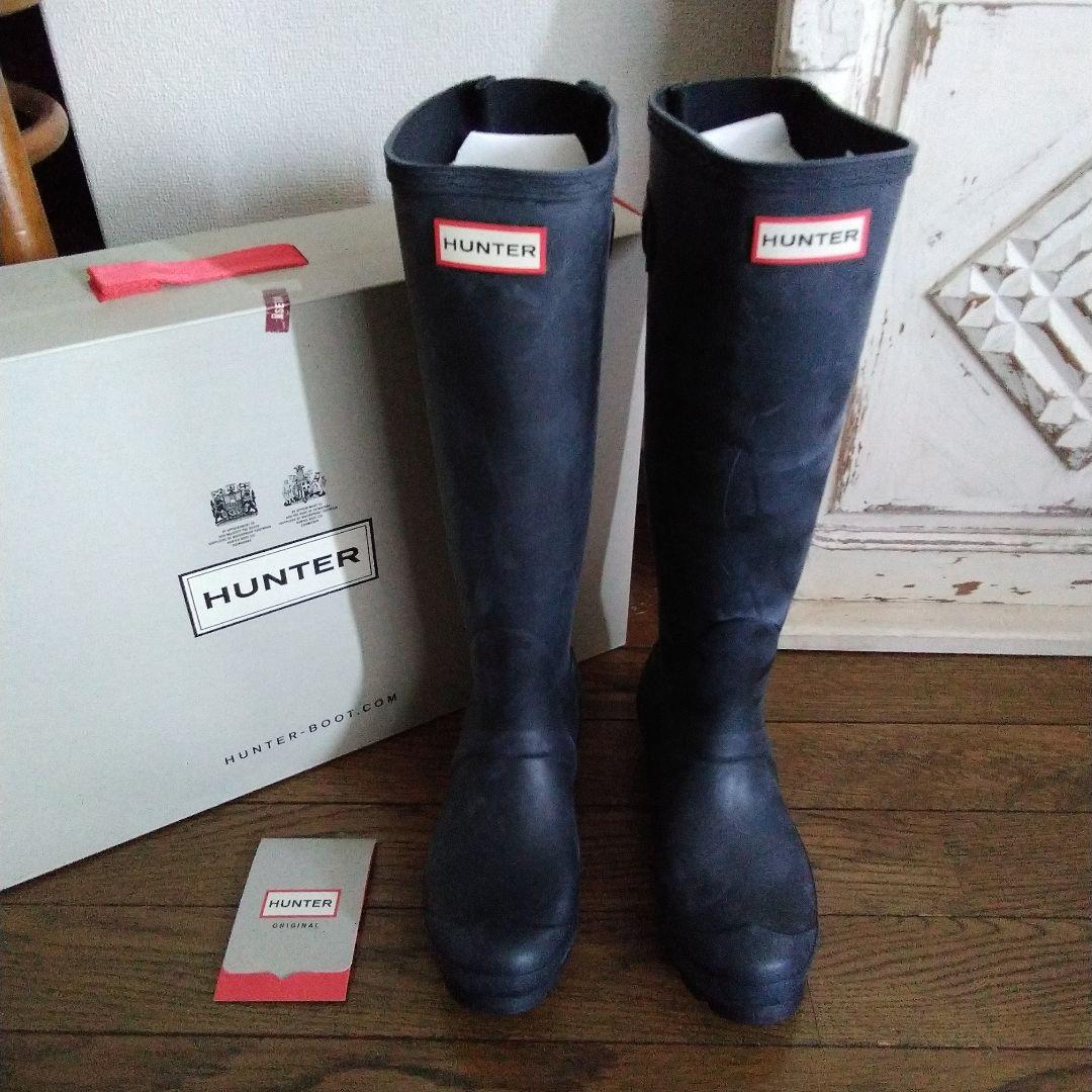新品未使用ハンターレインブーツ