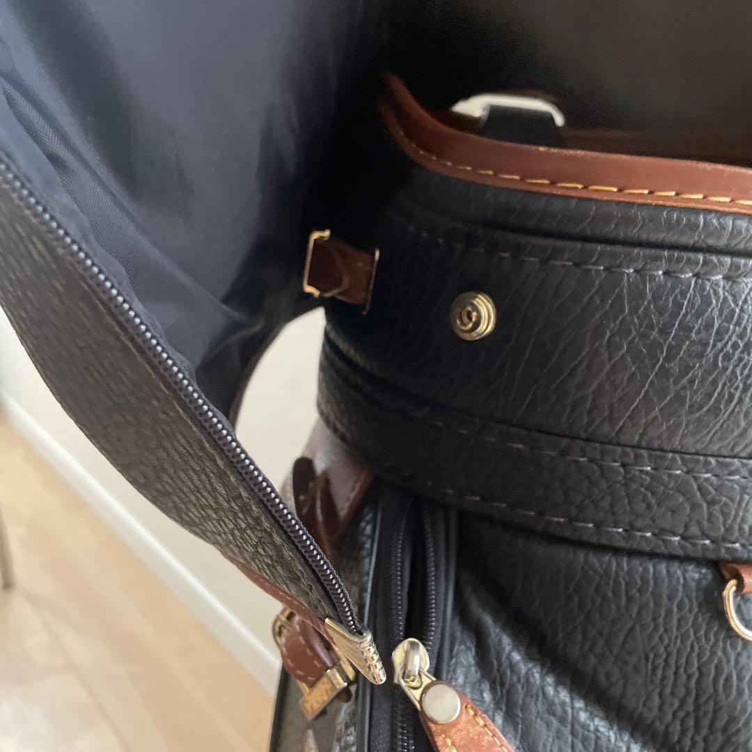 ホンマゴルフHONMA日本製 高級ヘリテイジ ゴジラシボ素材キャディバッグ