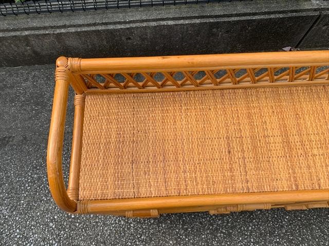 昭和レトロポップ｜ラタンヴィンテージ｜サイドボードチェスト｜10ドロワー｜